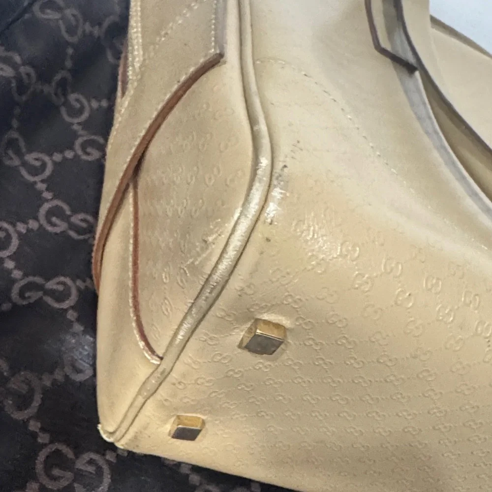 ✨ VINTAGE Gucci Micro Guccissima Leather Bowling Bag –With Dust Bag + COA